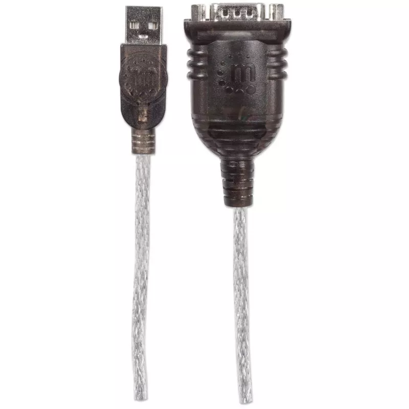 USB-A į RS232 (DB9) konverterio kabelis Manhattan 205153