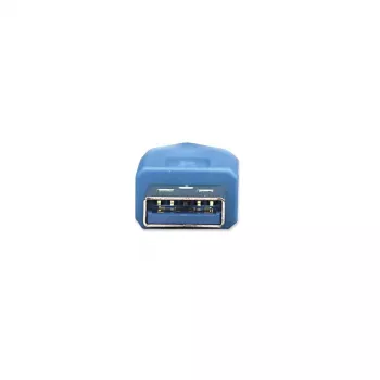 Manhattan USB-A prailginimo laidas 2 m, mėlynas, vyriškas–moteriškas