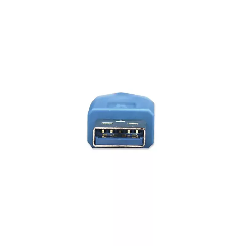 Manhattan USB-A prailginimo laidas 2 m, mėlynas, vyriškas–moteriškas