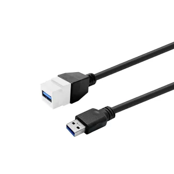 VivoLink USB 3.0 prailginimo kabelis PROKEYUSB3AFM1W, 1 m, baltas