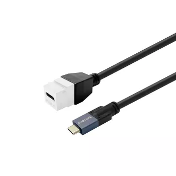 VivoLink PROKEYUSBCFM2W balta USB-C lizdo keystone įdėkla