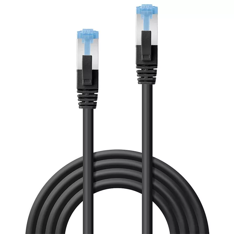 Lindy 47419 tinklo kabelis Juodas 15 m Cat6a S/FTP (S-STP)