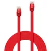 Lindy 47513 tinklo kabelis Cat6 U/UTP 3 m raudonas