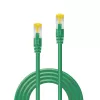 Lindy 15m RJ45 S/FTP LSZH kabelis, žalias