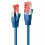 Tinklo kabelis Lindy RJ-45/RJ-45 Cat6 0,3m mėlynas S/FTP (S-STP)