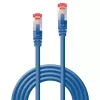 Tinklo kabelis Lindy RJ-45/RJ-45 Cat6 0,3m mėlynas S/FTP (S-STP)