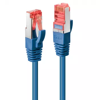 Tinklo kabelis Lindy RJ45/RJ45 CAT6 10 m S/FTP mėlynas