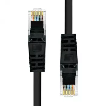 ProXtend CAT5e U/UTP CCA PVC tinklo kabelis juodas 0,25 m