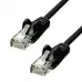 ProXtend CAT5e U/UTP CCA PVC tinklo kabelis juodas 0,25 m