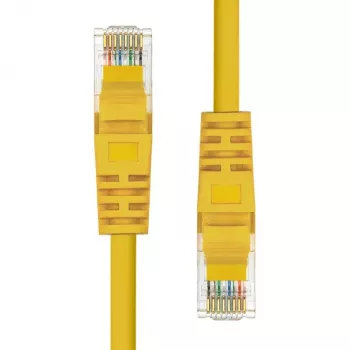 ProXtend CAT5e U/UTP CCA PVC geltonas 0,2 m tinklo kabelis