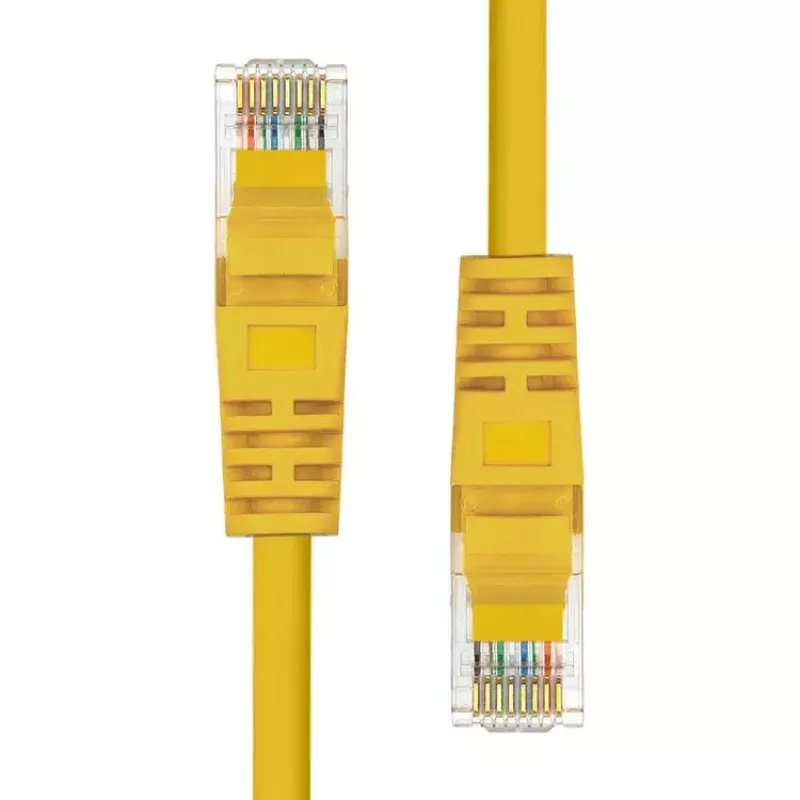 ProXtend CAT5e U/UTP CCA PVC geltonas 0,2 m tinklo kabelis