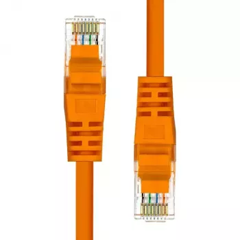 ProXtend CAT5e U/UTP CCA PVC tinklo kabelis oranžinis 0,2 m