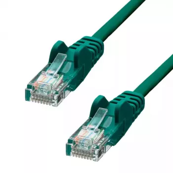 Tinklo kabelis ProXtend CAT5e U/UTP CCA PVC Žalias 7 m RJ-45 Kištukas/Kištukas