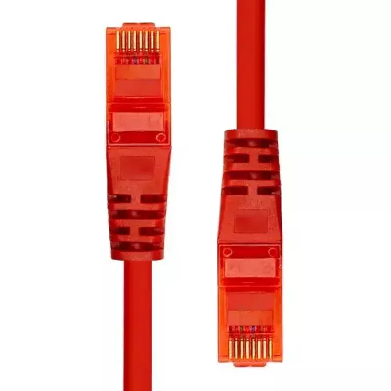 Ethernet kabelis ProXtend CAT6 RJ-45 10M raudonas