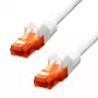 ProXtend CAT6 RJ-45 U/UTP 7 m baltas tinklo kabelis