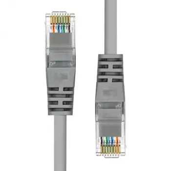 ProXtend CAT5e U/UTP CCA PVC pilkas tinklo kabelis 0,25 m