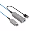 Lindy 30 m šviesolaidinis USB 3.0 laidas