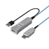 Lindy 30 m šviesolaidinis USB 3.0 laidas