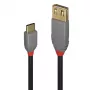 Lindy 0.15m USB 2.0 Type C į A adapterio laidas, Anthra Line