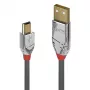 Lindy 1 m USB 2.0 Type A į Mini-B laidas, Cromo Line