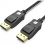 Techly ICOC-DSP-A21-010 DisplayPort kabelis 1 m Juoda