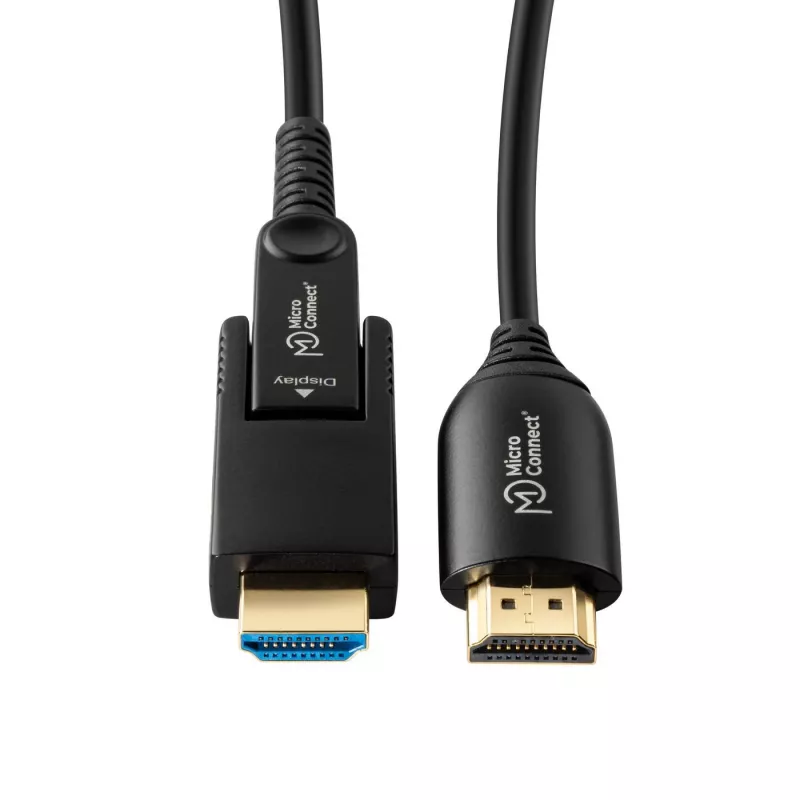 Microconnect Premium Optic HDMI A-D laidas 40m 2.0 3D 18Gbit/s