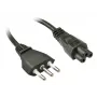 Lindy 2 m CEI23-16-VII - IEC 320 C5 Juoda jungiamoji C5 jungtis