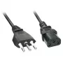 Lindy 30411 maitinimo laidas juodas 0,7 m C13 jungtimi