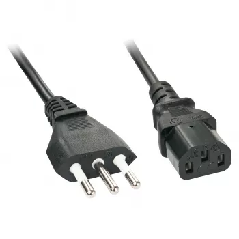 Lindy 30415 maitinimo laidas 5 m juodas CEI 23-16 C13 jungtimi