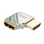 Lindy CROMO HDMI kištukas į lizdą 90 laipsnių dešinysis adapteris