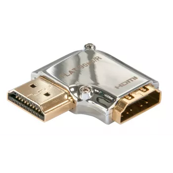 Lindy CROMO HDMI kištukas į lizdą 90 laipsnių dešinysis adapteris