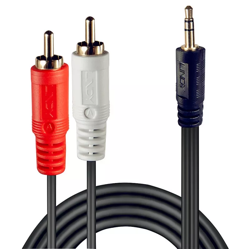Lindy 10m Premium Phono į 3.5mm laidas