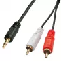 Lindy 2m Premium Phono iki 3.5mm laidas