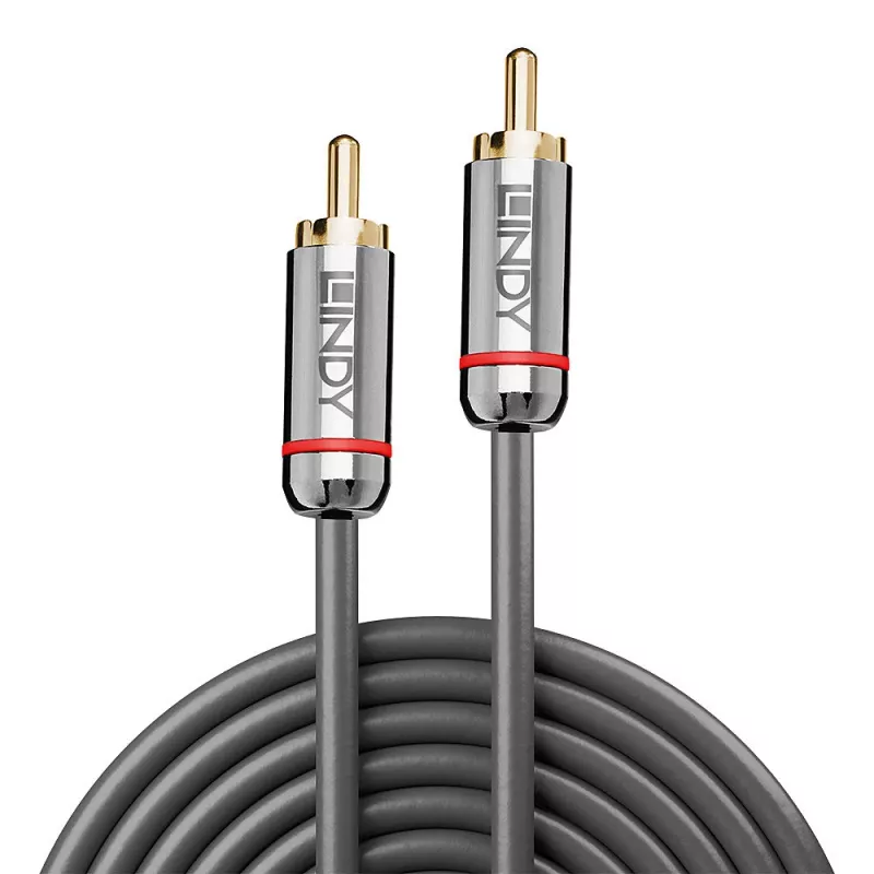 Lindy 2 m skaitmeninis garso kabelis RCA, Cromo Line
