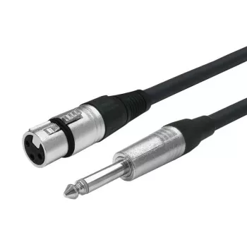 Vivolink PROAUDXLRFJACK1 garso laidas 1 m XLR 6,35 mm juodas
