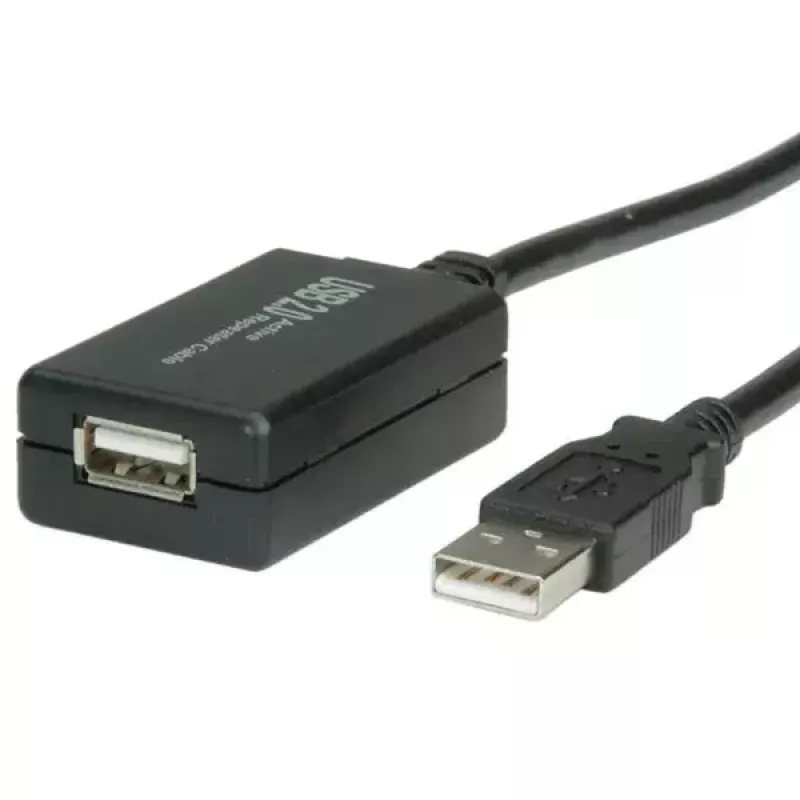 USB 2.0 ilginimo kabelis VALUE 12m su kartotuvu