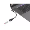 Conceptronic ABBY19B USB 3.2 Gen 2 90° kampuotas USB-C į USB-A OTG adapteris