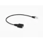Equip RJ9 į 3.5 mm ausinių garso adapteris, juodas, 0,25 m