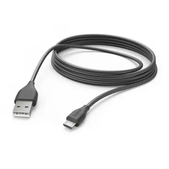 Hama 00201588 USB laidas USB 2.0 3 m USB A Micro-USB B juodas