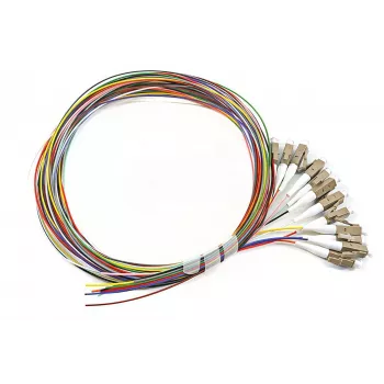 Lanview LVO-PIG-LCUPC-12CORE-OM4-2M-PVC 2 m 12 gyslų OM4 šviesolaidinis kabelis su LC UPC jungtimis
