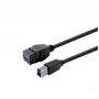 VivoLink USB 3.0 Tipo-A ilginimo laidas PROKEYUSB3AFBM5B, juodas, 5 m