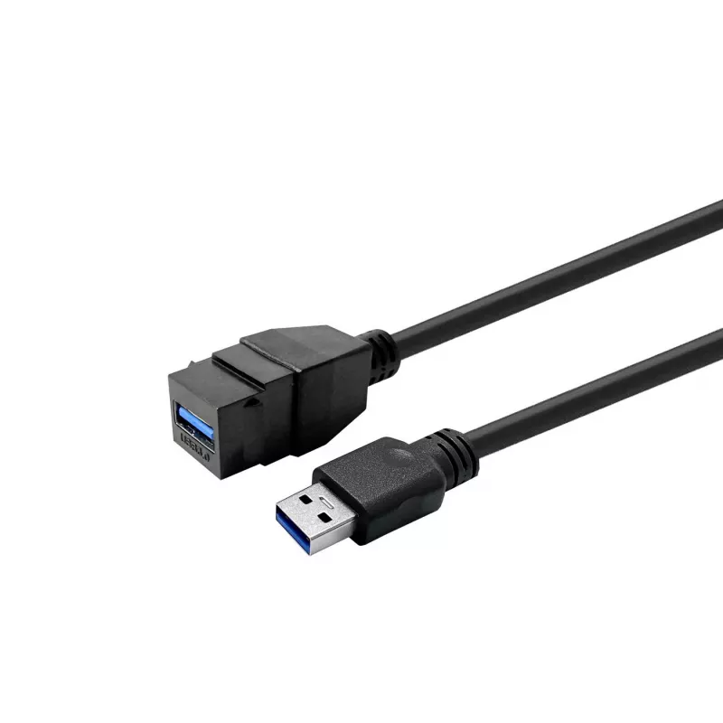 VivoLink USB 3.0 A‑Moteriškas adapterio laidas PROKEYUSB3AFM1B, juodas