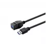 VivoLink USB 3.0 A‑Moteriškas adapterio laidas PROKEYUSB3AFM1B, juodas