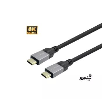 Vivolink PROUSBCMM1 USB-C kabelis USB 3.2 Gen 2 (3.1 Gen 2) 1 m juodas