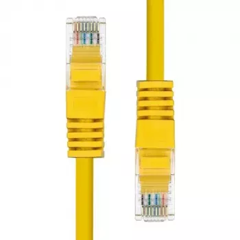 ProXtend CAT5e U/UTP tinklo kabelis RJ-45 10 m geltonas