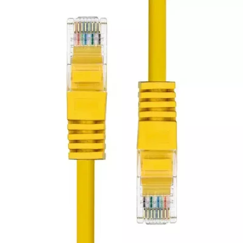 ProXtend CAT5e U/UTP tinklo kabelis RJ-45 10 m geltonas