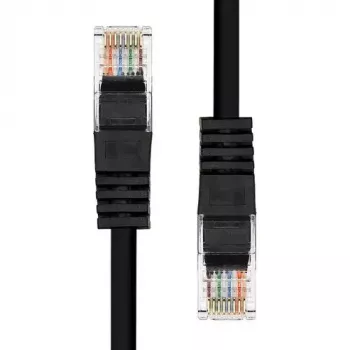 ProXtend 5UTP-15B CAT5e U/UTP CU PVC Ethernet kabelis, 15 m, juodas
