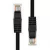 ProXtend 5UTP-003B CAT5e U/UTP CU PVC Ethernet kabelis, 0,3 m, juodas