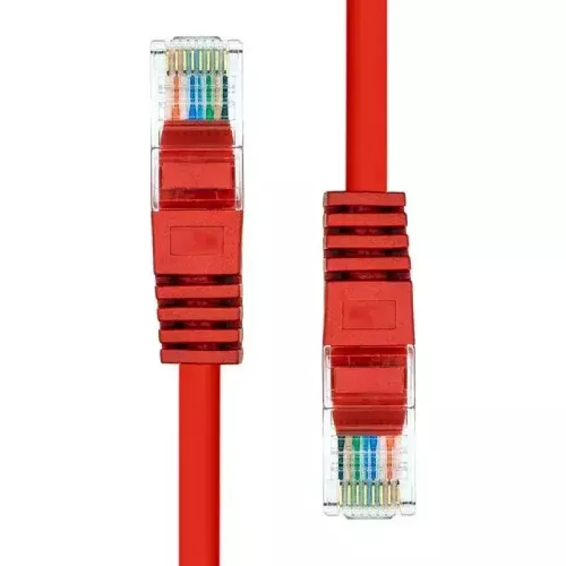 ProXtend CAT5e RJ-45 tinklo kabelis 0,5 m raudonas