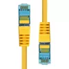 ProXtend 6ASFTP-015Y CAT6A S/FTP tinklo (Ethernet) kabelis, CU, LSZH, 1,5 m, geltonas